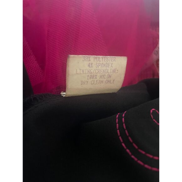 Vtg Ruby Rox Rockabilly 50s inspired Strapless Dress Sz 5Retro Y2K Party Pinup - Picture 11 of 11